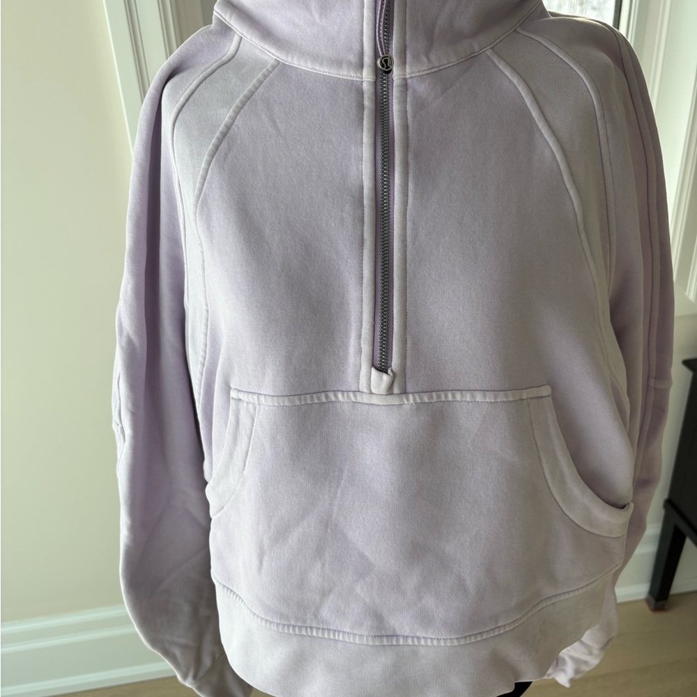 Lululemon Cropped Half-Zip Hoodie 💜